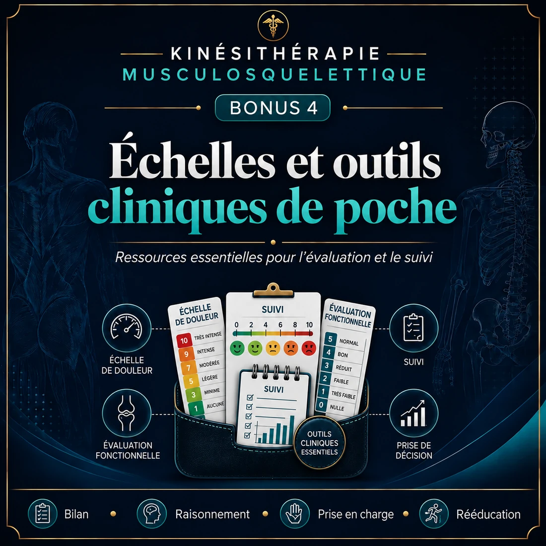 Bonus 4 — Échelles et outils cliniques de poche